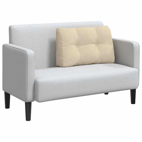 vidaXL Apsaugos Pagalvė Kreminė 80 x 24 x 50 cm audinys