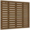 vidaXL Sieninis galvūgalis, medaus rudas, 81x3x91,5cm, pu&scaron;ies masyvas