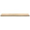 vidaXL Palangės, 2 vnt, 100x25x2 cm, neapdorotas ąžuolo medienos
