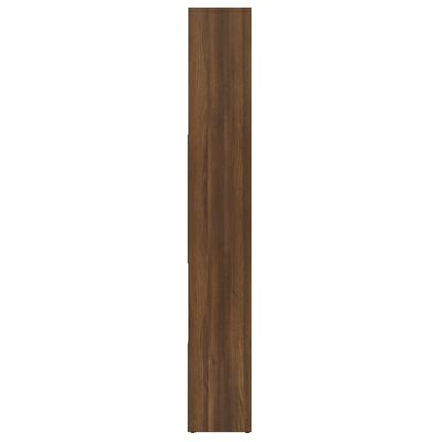 vidaXL Spintelė knygoms, ruda ąžuolo, 67x24x161cm, apdirbta mediena