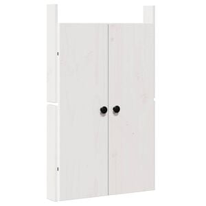 vidaXL Virtuvės durys MEPPEL Balta 50 x 9 x 82 cm