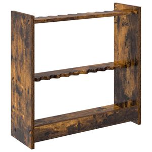 vidaXL Biliardo lazdos stovas Apdirbta mediena 60 x 20 x 57 cm