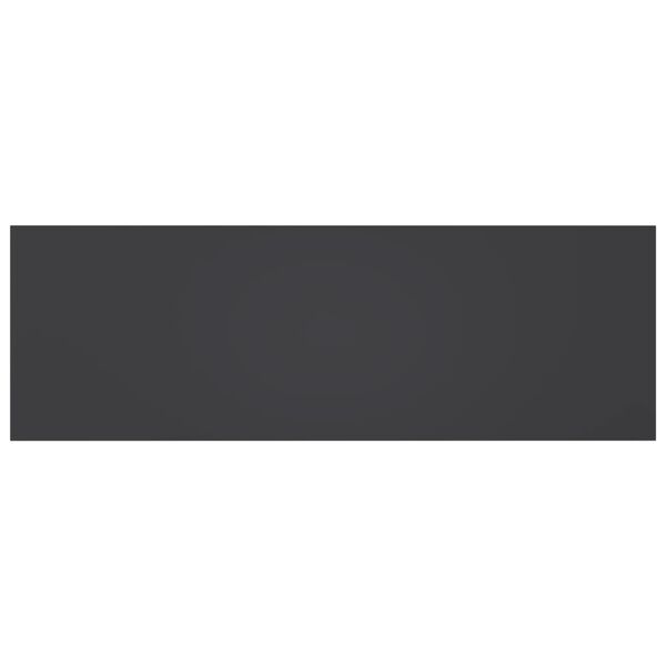 vidaXL Knygų lentynos plok&scaron;tės, 4vnt., pilkos, 60x20x1,5cm, MDP