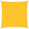 vidaXL Uždanga nuo saulės, geltonos spalvos, 3,6x3,6m, HDPE, 160g/m&sup2;
