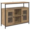 vidaXL Kabalas Amatininkų ąžuolas 100 x 35 x 80 cm Apdirbta mediena