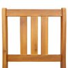 vidaXL Sodo Kėdė 8 pcs Ruda 36 x 46 x 86cm Akacijos medienos masyvas