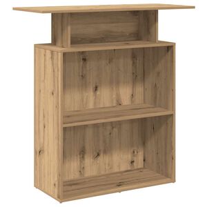 vidaXL Registratūra, artisano, 100x40x104 cm, apdirbta mediena