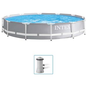 Intex Prism Frame Premium Baseino rinkinys, 366x76cm