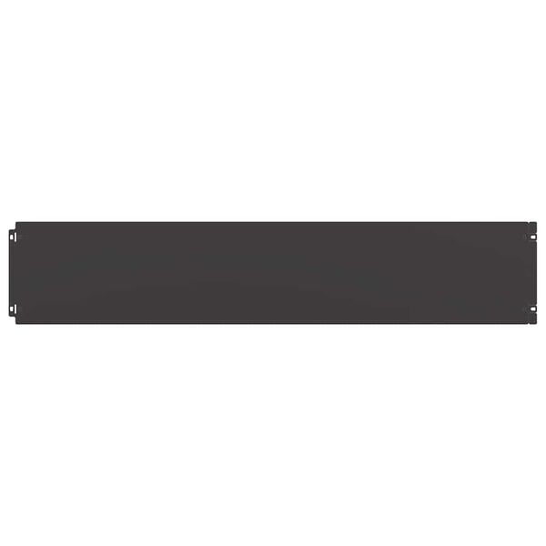 vidaXL vejos apvadai 30 vnt Juoda 20x103 cm Šaltai valcuotas plienas