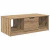 vidaXL Kavos staliukas su stalčių Amatininkų ąžuolas 102 x 50 x 36cm