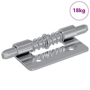 vidaXL Spyna 1800 pcs Sidabro 46 x 17 x 1,2 mm Plienas