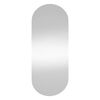 vidaXL Sieninis veidrodis, 25x60cm, stiklas, ovalo formos