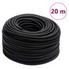 vidaXL Hibridinė oro žarna, juodos spalvos, 0,6", 20m, guma ir PVC