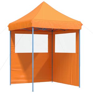 vidaXL &Scaron;ventės palapinė 200 x 200 x 306 cm Oranžinė Oksfordo audinys