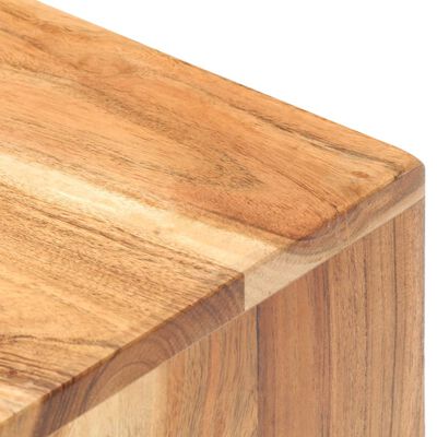 vidaXL Naktinė spintelė, 40x30x50cm, akacijos medienos masyvas