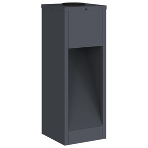 vidaXL Saulės LED takų &scaron;viestuvas 2 pcs Antracitas