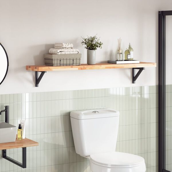 vidaXL Stalvir&scaron;is, 120x30x4cm, akacijos masyvas, stačiakampis