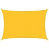 vidaXL Burė nuo saulės, geltonos spalvos, 4x6m, HDPE, 160g/m&sup2;