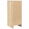 vidaXL &Scaron;oninė spintelė, ąžuolo spalvos, 29,5x34x76cm, apdirbta mediena