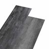 vidaXL Savaime besiūlių grindų lenta Blizgi pilka 4,46 m&sup2; 32 vnt. PVC