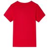 Vaikiški marškinėliai, raudonos spalvos, 92 dydžio