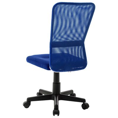 vidaXL Biuro kėdė, mėlynos spalvos, 44x52x100cm, tinklinis audinys