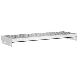 vidaXL Grotelės-laiptų pakopa, 70x24x7cm, galvanizuotas plienas