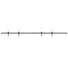 vidaXL stumdomų spintelių durų komplektas 244 cm anglinis plienas
