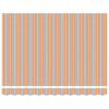 vidaXL I&scaron;traukiama markizė Oranžinė Pilka Mėlyna Balta 350 x 250 cm