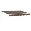 vidaXL I&scaron;traukiama markizė Taupe 2,5 x 2 m audinys