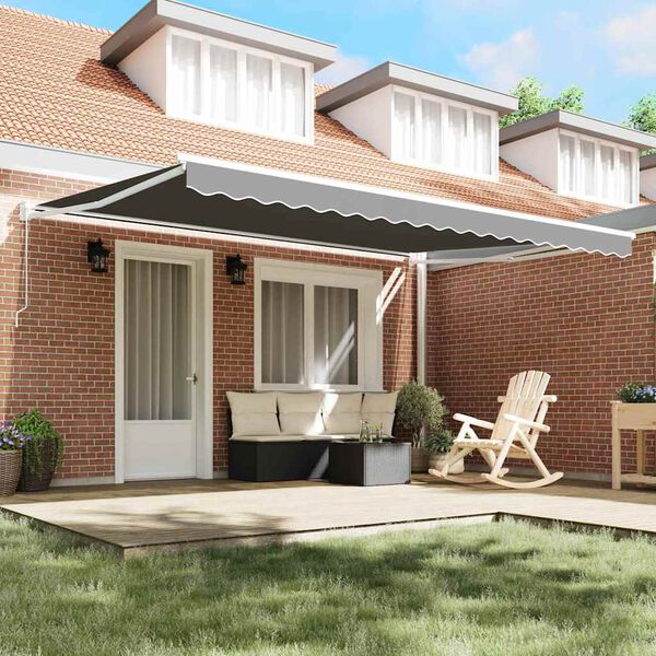 vidaXL Pavėsinė Balta 4,5 &times; 3 m metalas