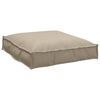 vidaXL Pallet pagalvių rinkinys 2 pcs Taupe Oksfordo audinys