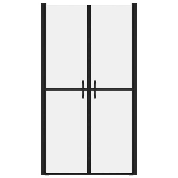vidaXL Dušo durys, matinės, (83-86)x190cm, ESG