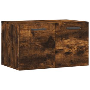vidaXL Sieninė spintelė, dūminio ąžuolo, 60x36,5x35cm, mediena