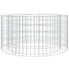 vidaXL Gabiono laužavietė, 100cm skersmens, galvanizuota geležis