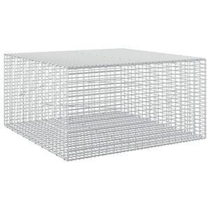 vidaXL Gabionas su 3,5 mm viela ir 5x2,5 cm tinkleliu 100x100x50 cm