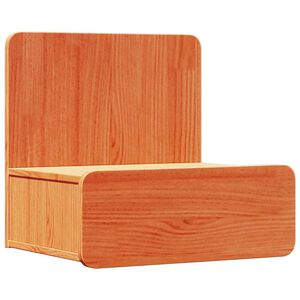 vidaXL Naktinis staliukas Va&scaron;ko ruda 44 x 32,5 x 40 cm Pu&scaron;ies masyvas