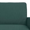 vidaXL Sofa 2 pcs Tamsiai žalia 182 x 80 x 82 cm audinys
