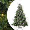 vidaXL Dirbtinė Kalėdų eglutė su 300 LED Žalia 180 cm PE ir PVC
