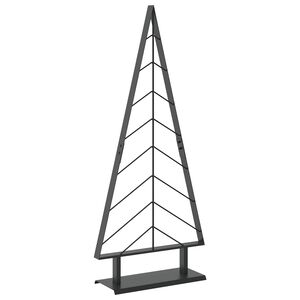 vidaXL Metalinis Kalėdų medis KUOPIO 125 cm Plienas Juoda