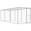 vidaXL Narvas katėms, 4,5x1,5x1,5m, galvanizuotas plienas