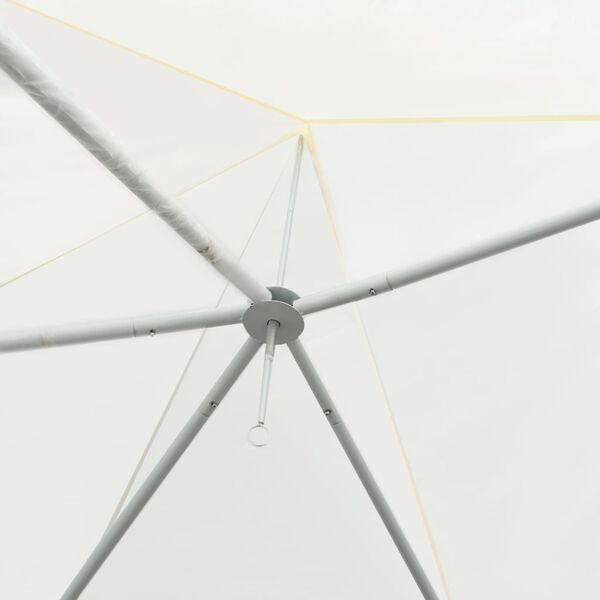 vidaXL Lauko pavėsinė, kreminės spalvos, 600x440x330cm