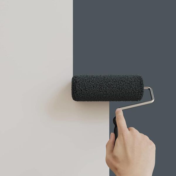 vidaXL Sienų dažai Pilka 16,5 x 16,5 x 15,9 cm Sienos spausdinimas