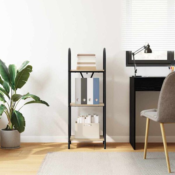 vidaXL Knygų lentyna Sonoma ąžuolas 40 x 30 x 109 cm Apdirbta mediena