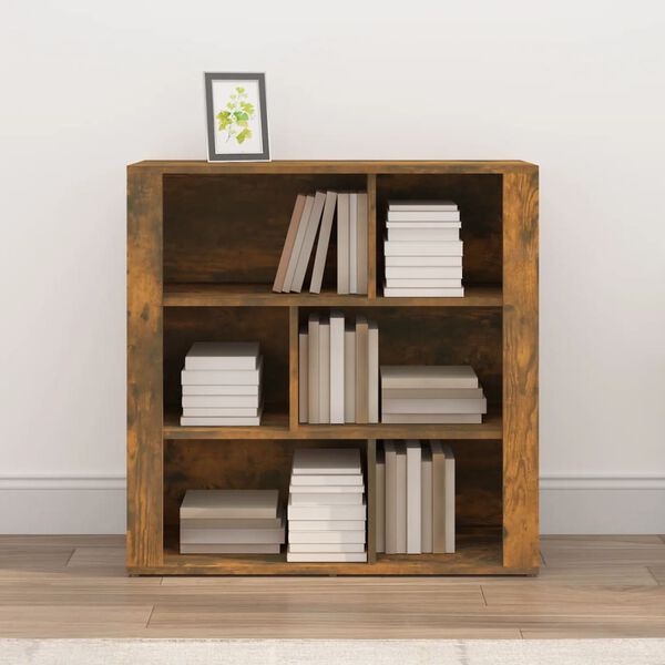 vidaXL Šoninė spintelė, dūminio ąžuolo, 80x30x80cm, apdirbta mediena