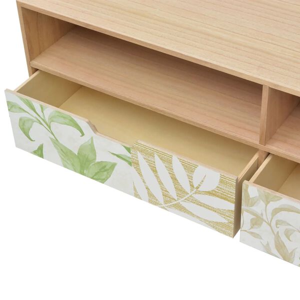 vidaXL TV spintelė, MDF, 120x30x50 cm, ruda