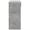vidaXL Šoninė spintelė, betono pilka, 80x42,5x93cm, apdirbta mediena