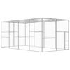 vidaXL Narvas katėms, 6x3x2,5m, galvanizuotas plienas