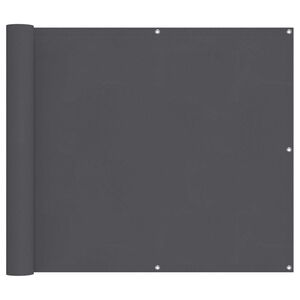 vidaXL Balkono Ekranas 90 x 200 cm PU dengtas oksfordas alu