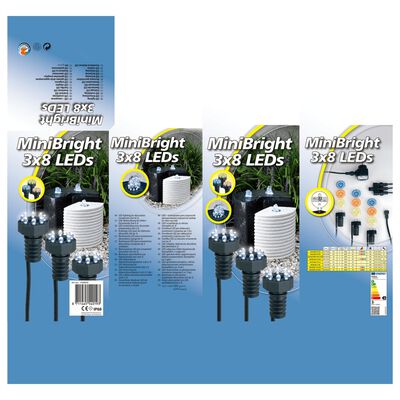 Ubbink Povandeninė lempa MiniBright, 3 x 8, LED, 1354019